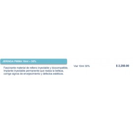 JERINGA PMMA 10ml – 30%