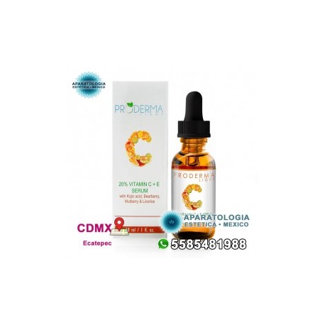 Suero Facial 20% Vitamina C + E