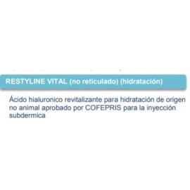 RESTYLINE VITAL (no reticulado) (hidratación)